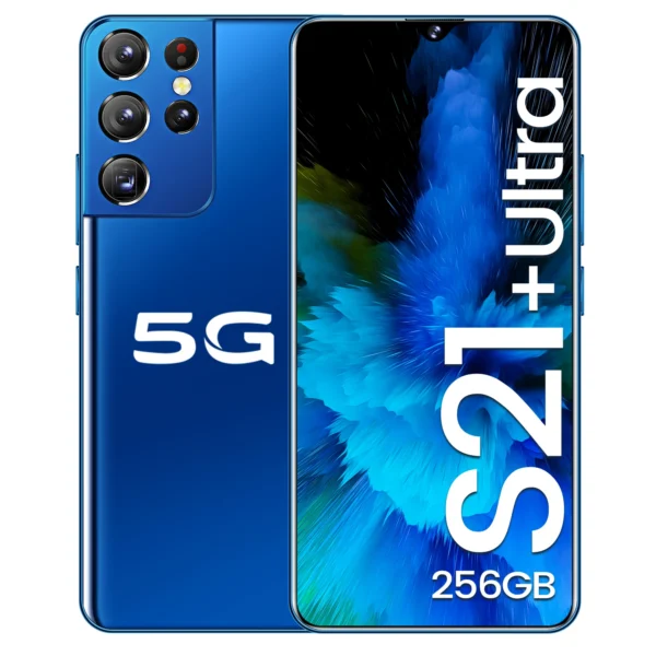 2022 New original S21 Ultra 16GB+512GB Android smartphone With stylus Support 4G 5G network Super endurance mobile phone - Image 6