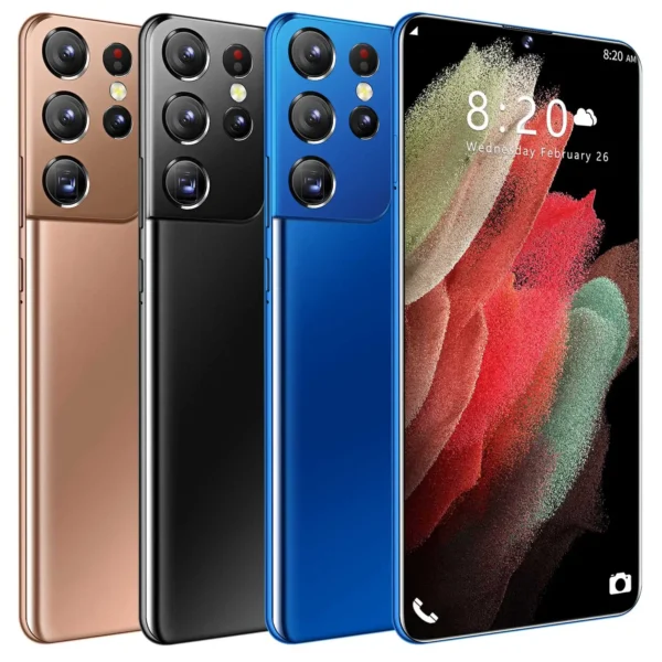 2022 New original S21 Ultra 16GB+512GB Android smartphone With stylus Support 4G 5G network Super endurance mobile phone - Image 5
