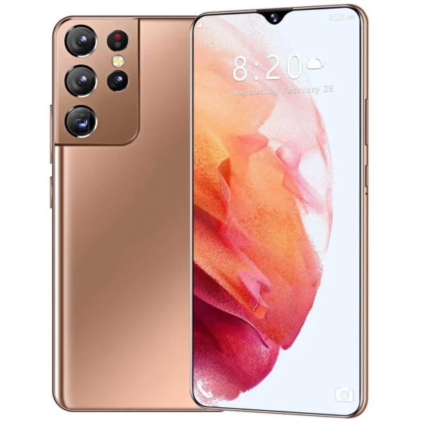 2022 New original S21 Ultra 16GB+512GB Android smartphone With stylus Support 4G 5G network Super endurance mobile phone - Image 2