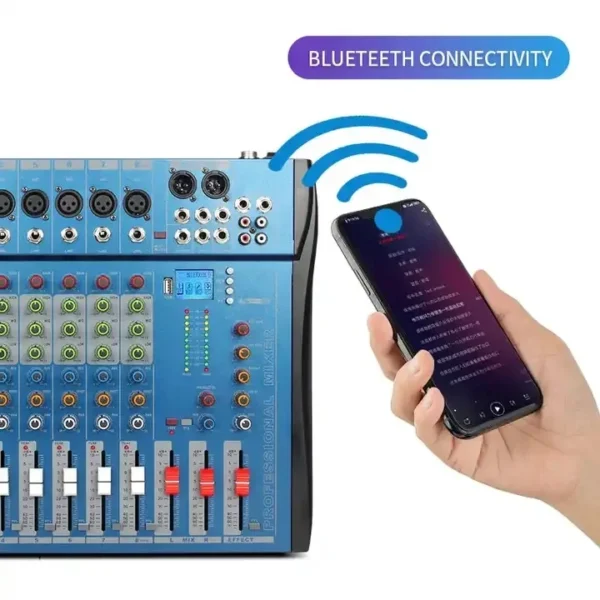 New CT8 8 Channel PC Player Karaoke Parts Multi Effects Studio Master Mini Mixer Audio Interface for Keyboards Microphones Mixer - Image 3