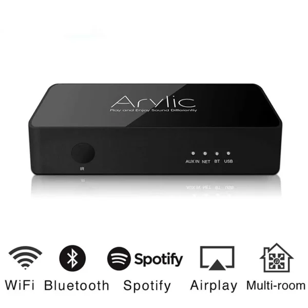 S10 Mini Professional Wireless WiFi HiFi Audio Multiroom amplifier Power Receiver Preamplifier Streamer - Image 5