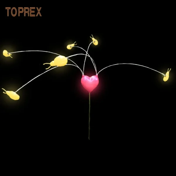 Outdoor Waterproof Park Garden Lawn Decorative Lighting Starburst Swaying Light Moving Led Firefly Garden Lights - Image 4