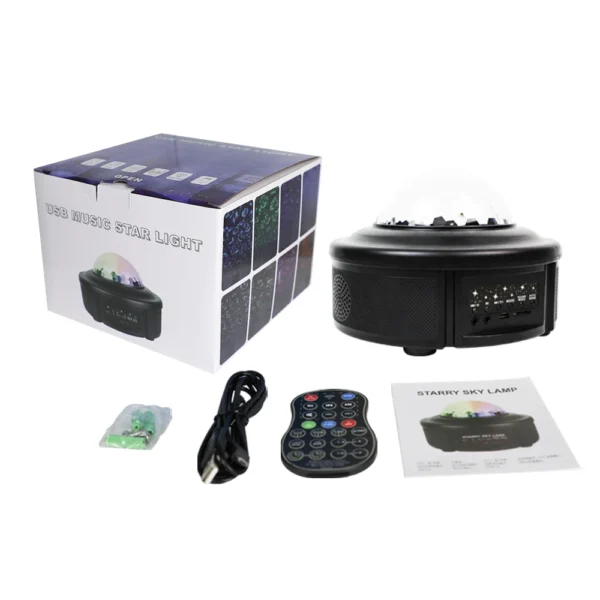 Disco Music Lamp Ball With Bluetooth Connection Led Stage Effect Lighting With Remote controller For Night Club Bar Party - Image 5