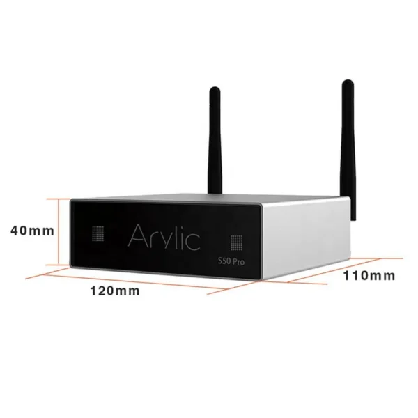 A50 Mini Home WiFi receiver HiFi power Stereo Class D digital multiroom network audio amplifier with usb - Image 4