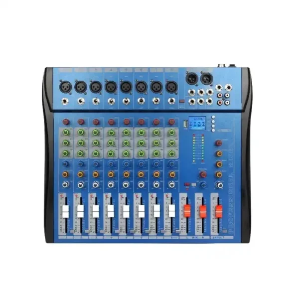 New CT8 8 Channel PC Player Karaoke Parts Multi Effects Studio Master Mini Mixer Audio Interface for Keyboards Microphones Mixer - Image 6
