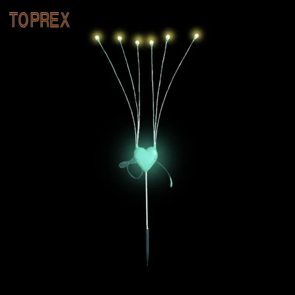 Outdoor Waterproof Park Garden Lawn Decorative Lighting Starburst Swaying Light Moving Led Firefly Garden Lights - Image 5