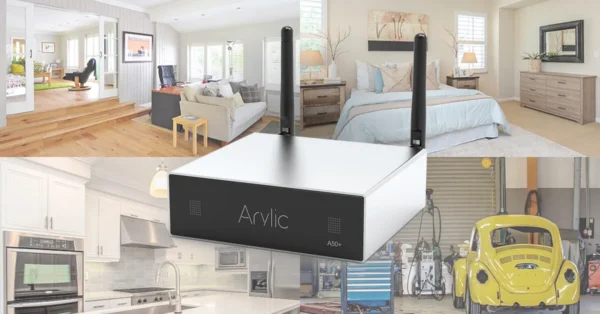 A50+ WiFi&BT Stereo Power Audio Home Theaters System multiroom prefab houses class d  wireless voice amplifier - Image 4
