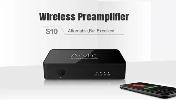 S10 WiFi Audio Receiver Preamplifier Streamer with Multiroom home automation audio - Image 4