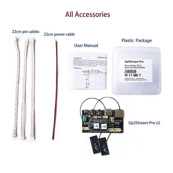 High Quality Up2Stream Pro Long Range Wireless Multiroom Home Audio receiver transmitter DIY Home Audio Video Equipment Board - Image 3