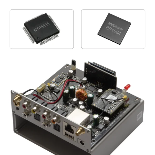 A50+ Wireless Hi-res streaming Amplifier Wifi 2.4g Bluetooth 5.0 Smart Home Easy Music Fan - Image 4