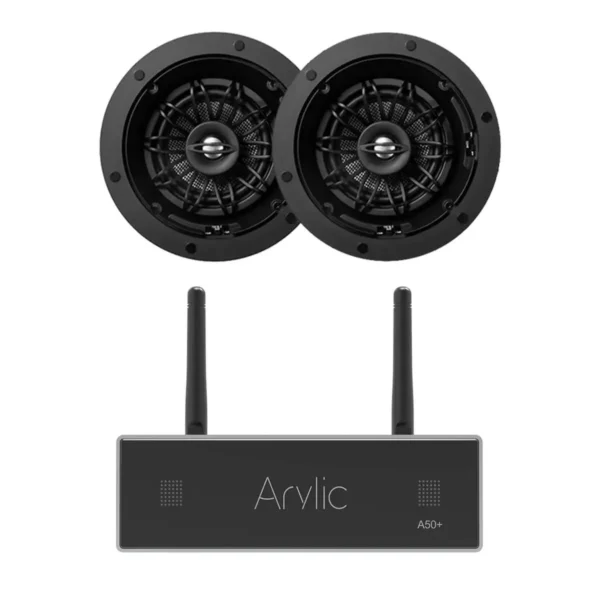 A50+ Multiroom Audio Wireless Connect 50w 2CH Online Music Streaming 8-devices sync amplifier