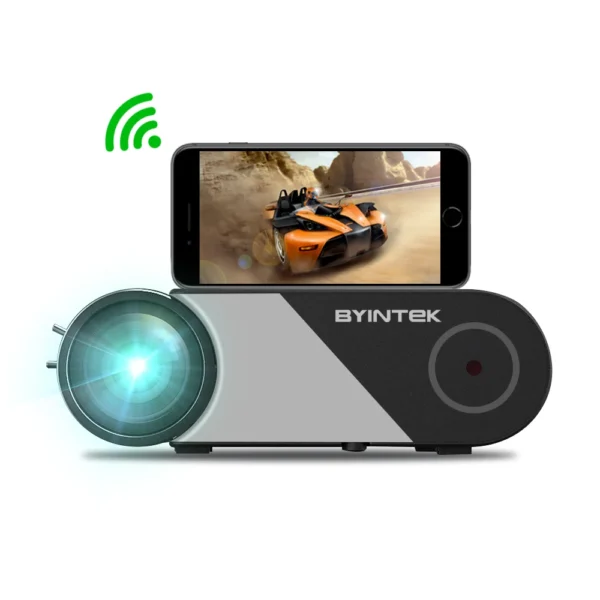 Byintek K9 Multiscreen Portable Projector Led LCD WIFI Mini 1080P Beamer Pocket Pico Multimedia Hologram Home Theater Projecteur - Image 6
